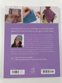 First Time Knitting - The Absolute Beginner's Guide: Learn By Doing - Step-by-Step Basics + 9 Projects