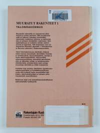 Muuratut rakenteet 1 : talonrakennus