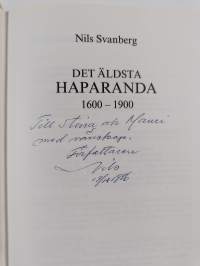 Det äldsta Haparanda 1600-1900 (signeerattu, tekijän omiste)