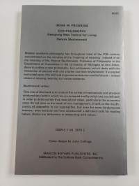 Eco-philosophy : designing new tactics for living