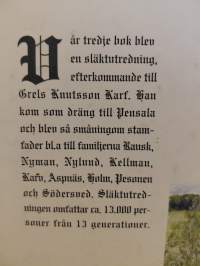 Grels Knutsson Karf f. 1671, d. 1748 och hans ättlingar