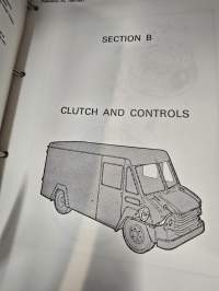 Commer 2 ton walk thru model kal/kcl 4023 &amp; dodge 1,5 ton model dkah/dkch 3023 parts list  1973
