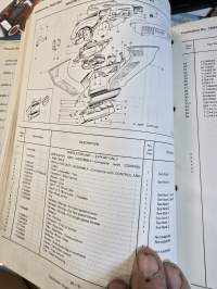 Hillman Avenger parts list kansio. 1972