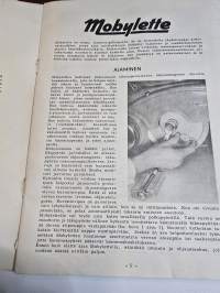 Mobylette motobecane moppe av 44 käyttöohjeet ja varaosaluettelo.