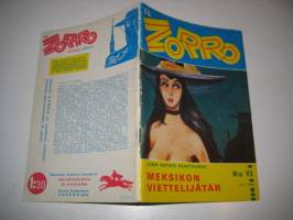 El Zorro 93 nro 8/1966 Meksikon viettelijätär