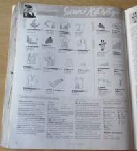 Suuri Käsityö N:o 4 2012 kaava-arkit mukana