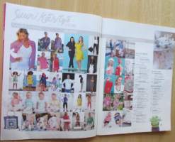 Suuri Käsityö N:o 5-6 2011 kaava-arkit mukana sekä kesäliite