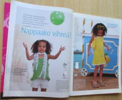 Suuri Käsityö N:o 5-6 2011 kaava-arkit mukana sekä kesäliite