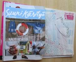 Suuri Käsityö N:o 5-6 2011 kaava-arkit mukana sekä kesäliite