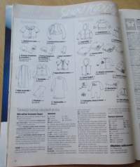 Suuri Käsityö N:o 10 2010 kaava-arkit mukana