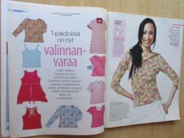 Suuri Käsityö N:o 6-7 2005 kaava-arkit mukana sekä lasten askarteluliite: Liitteessä Barbien ja Bratzin kesävaatteet