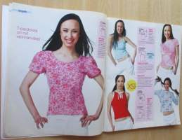 Suuri Käsityö N:o 6-7 2005 kaava-arkit mukana sekä lasten askarteluliite: Liitteessä Barbien ja Bratzin kesävaatteet
