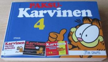 Paksu-Karvinen 4 : Karvinen täyttää pyöreitä - Karvinen metkut mielessä - Karvinen suuntana lounas