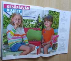 Suuri Käsityö lehti N:o 7 2015 Kaava-arkit mukana