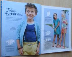 Suuri Käsityö lehti N:o 7 2016 Kaava-arkit mukana