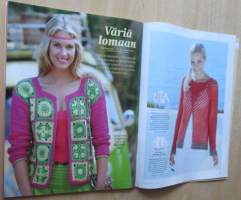 Suuri Käsityö lehti N:o 7 2016 Kaava-arkit mukana