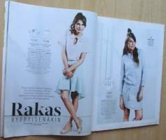 Suuri Käsityö lehti N:o 5 2017 Kaava-arkit mukana