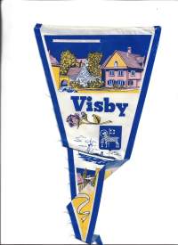 Visby - matkailuviiri  viiri n 15x30 cm