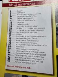 Alibi 2006 nr 6, katso sisällysluettelo