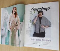 Suuri Käsityö N:o 3 2018 Kaava-arkit mukana