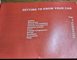 Fiat uno owners handbook