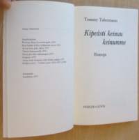 Kipeästi keinuu keinumme runoja