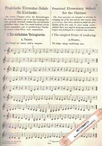 Elementarschule für Klarinette: Elementary School for Clarinet