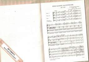 Eine kleine Nachtmusik (KV 525) Study Score, partituuri