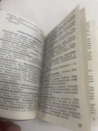 Suomen Sairaanhoitajaliitto kalenteri 1966