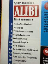 Alibi 2005 nr 1, katso sisällysluettelo