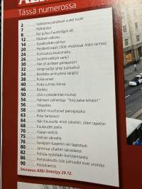 Alibi 2005 nr 12, katso sisällysluettelo