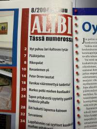 Alibi 2004 nr 8, katso sisällysluettelo