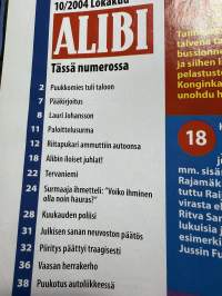 Alibi 2004 nr 10, katso sisällysluettelo