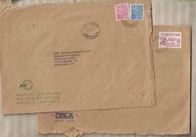 Osuuskauppa firmakuoria 4 kpl 1969