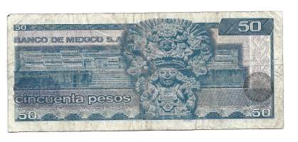 Meksiko  50 Pesos 1981  seteli