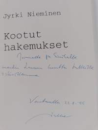 Kootut hakemukset (signeerattu, tekijän omiste)