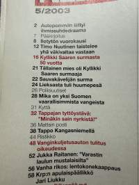Alibi 2003 nr 5, katso sisällysluettelo