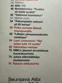 Alibi 2002 nr 5, katso sisällysluettelo