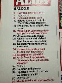 Alibi 2002 nr 8, katso sisällysluettelo