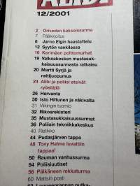 Alibi 2001 nr 12, katso sisällysluettelo