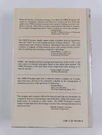 The PIMS principles : linking strategy to performance