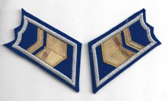 Kauluslaatat huolto ylivääpeli  pari    -  arvomerkit