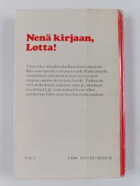 Nenä kirjaan, Lotta!