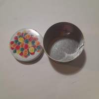 Merijal marmeladikaramellipurkki peltiä tyhjä Kahvipaketti  kahvi makeisrasia