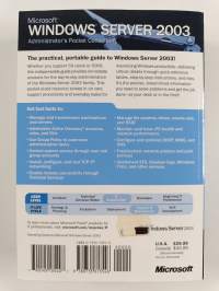 Microsoft Windows Server 2003 : administrator's pocket consultant