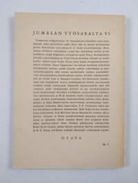 Jumalan työsaralta VI : Tampereen hiippakunnan vuosijulkaisu 1953