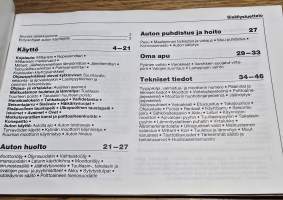 Lada Samara käyttö ja huolto-ohjeet 1991