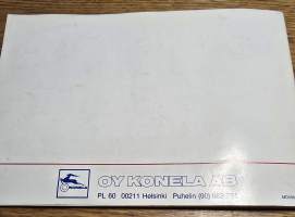 Lada Samara käyttö ja huolto-ohjeet 1991