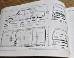 Lada 1200 , 1200 L  ja 1200 combi  käyttö ja huolto-ohjeet 1987