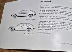 Käyttöohjekirja (Hansikaslokerokirja) - Nissan Mallisarja N12 -